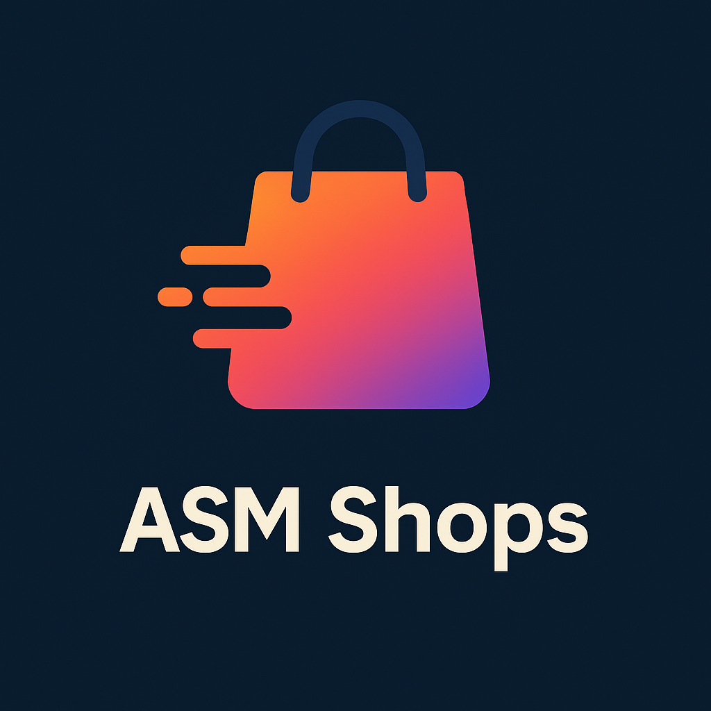 ASM Shops e-commerce website